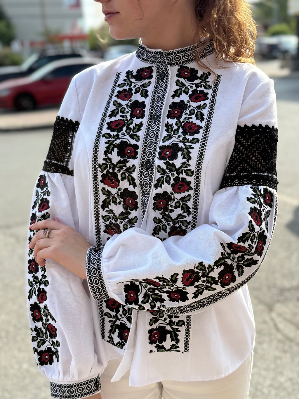 Elegant Embroidered Shirt (Women’s) – Ukrainian Vyshyvanka