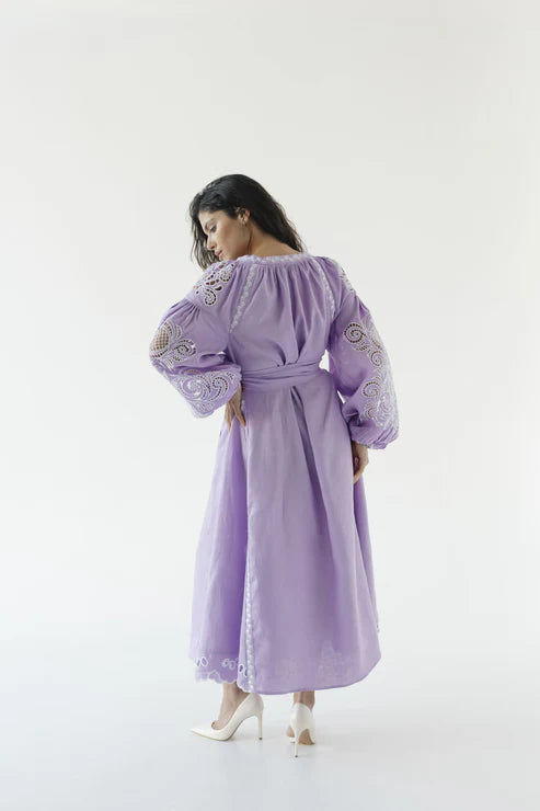 Oscar dress purple