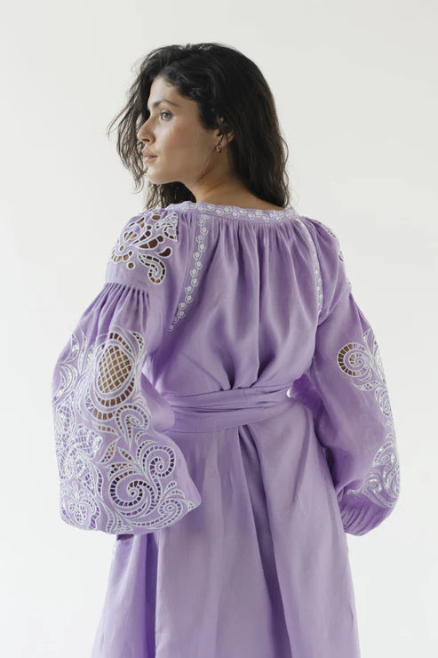 Oscar dress purple