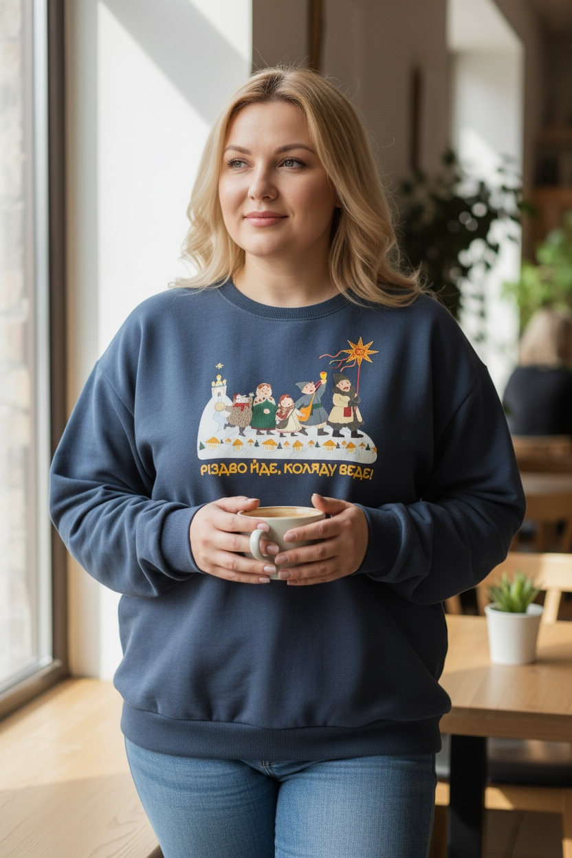Christmas Unisex Sweatshirt With Fun Holiday Print