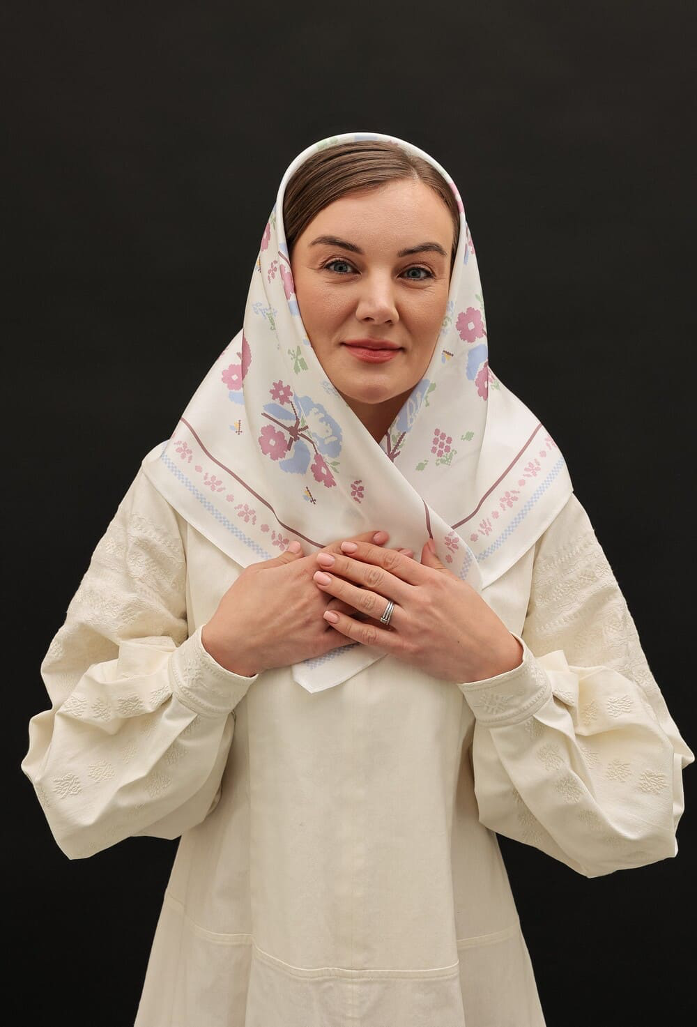 Silk Scarf “Vidrodzhena”