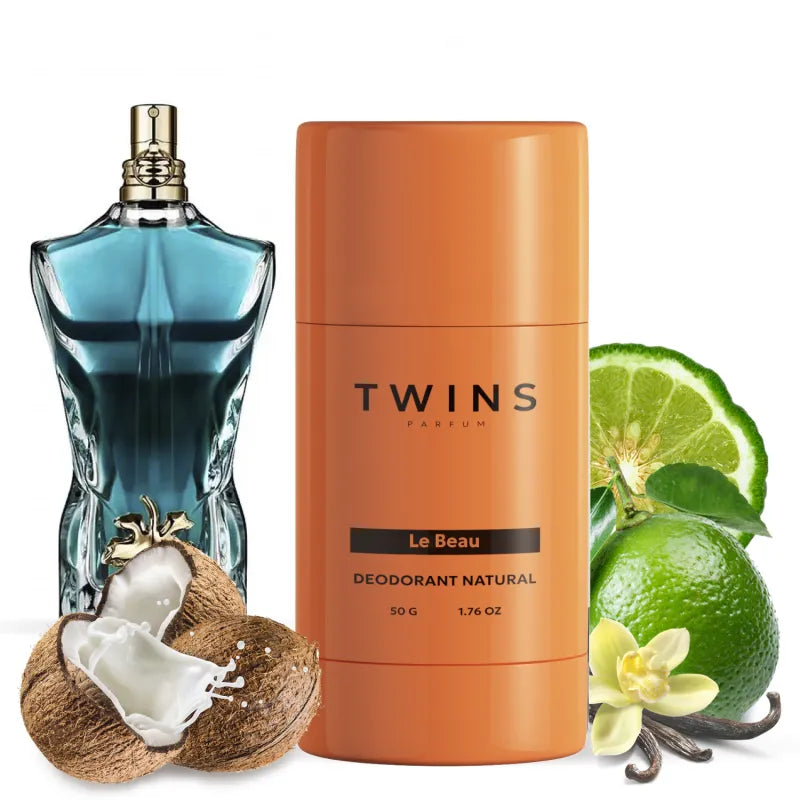 TWINS Le Beau Deodorant – Bold, Warm & Irresistibly Masculine