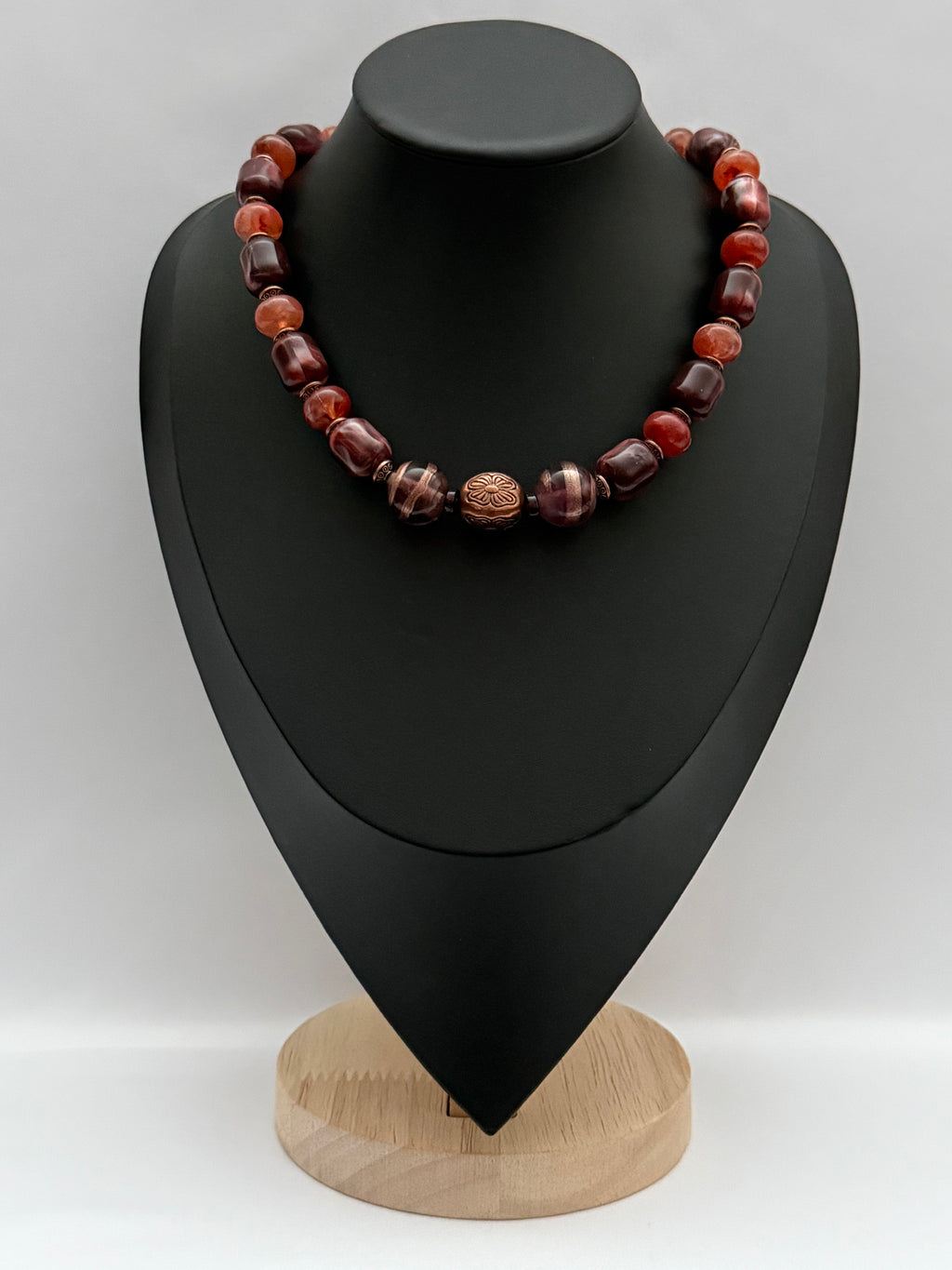 Elegant Venetian-Style Necklace | Single Strand