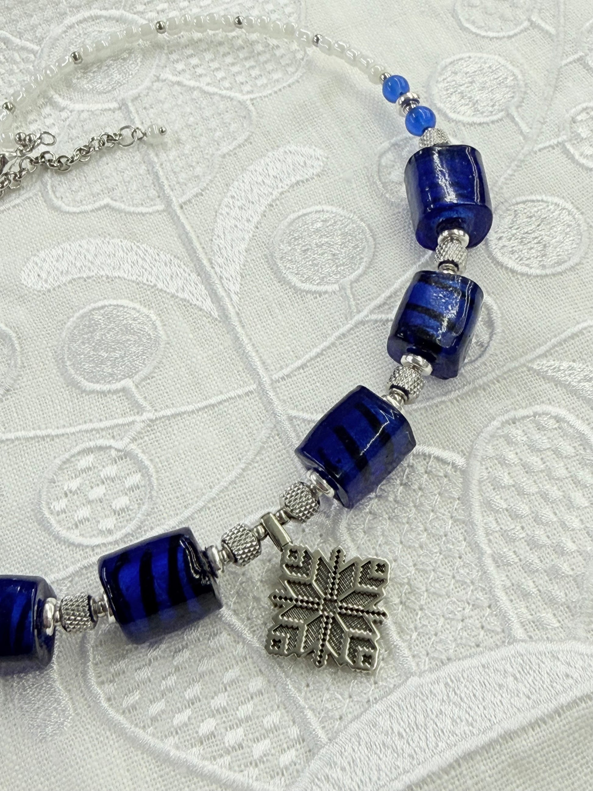 “Alatyr” Murano Glass Choker