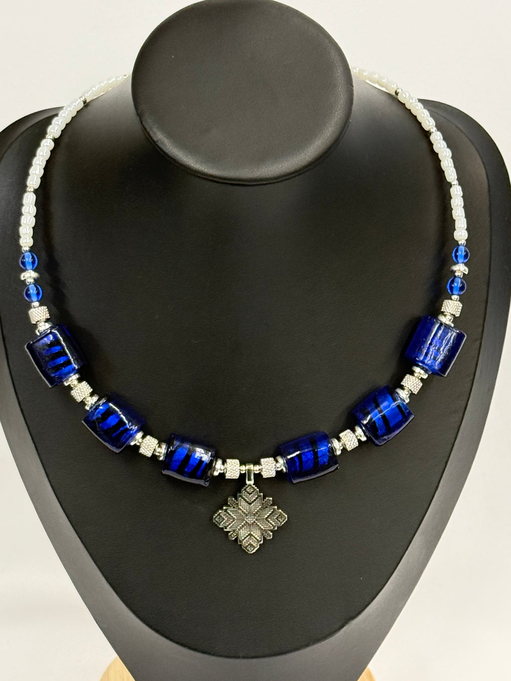 “Alatyr” Murano Glass Choker
