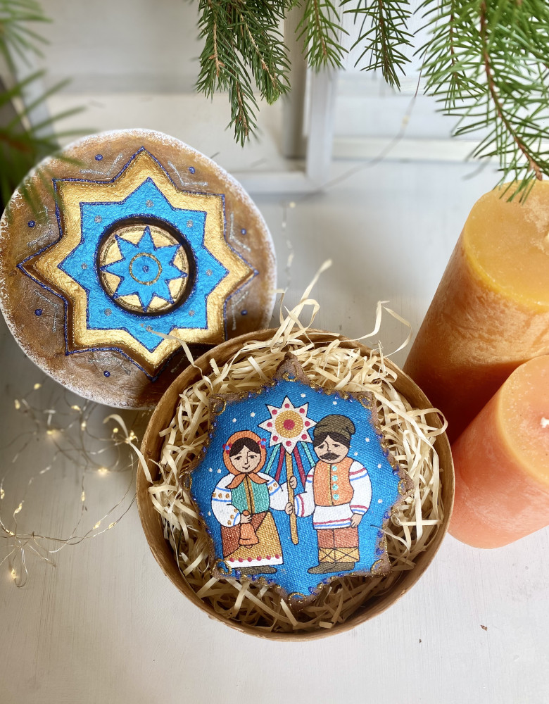 Scented Coffee Souvenir Star "Koliada"