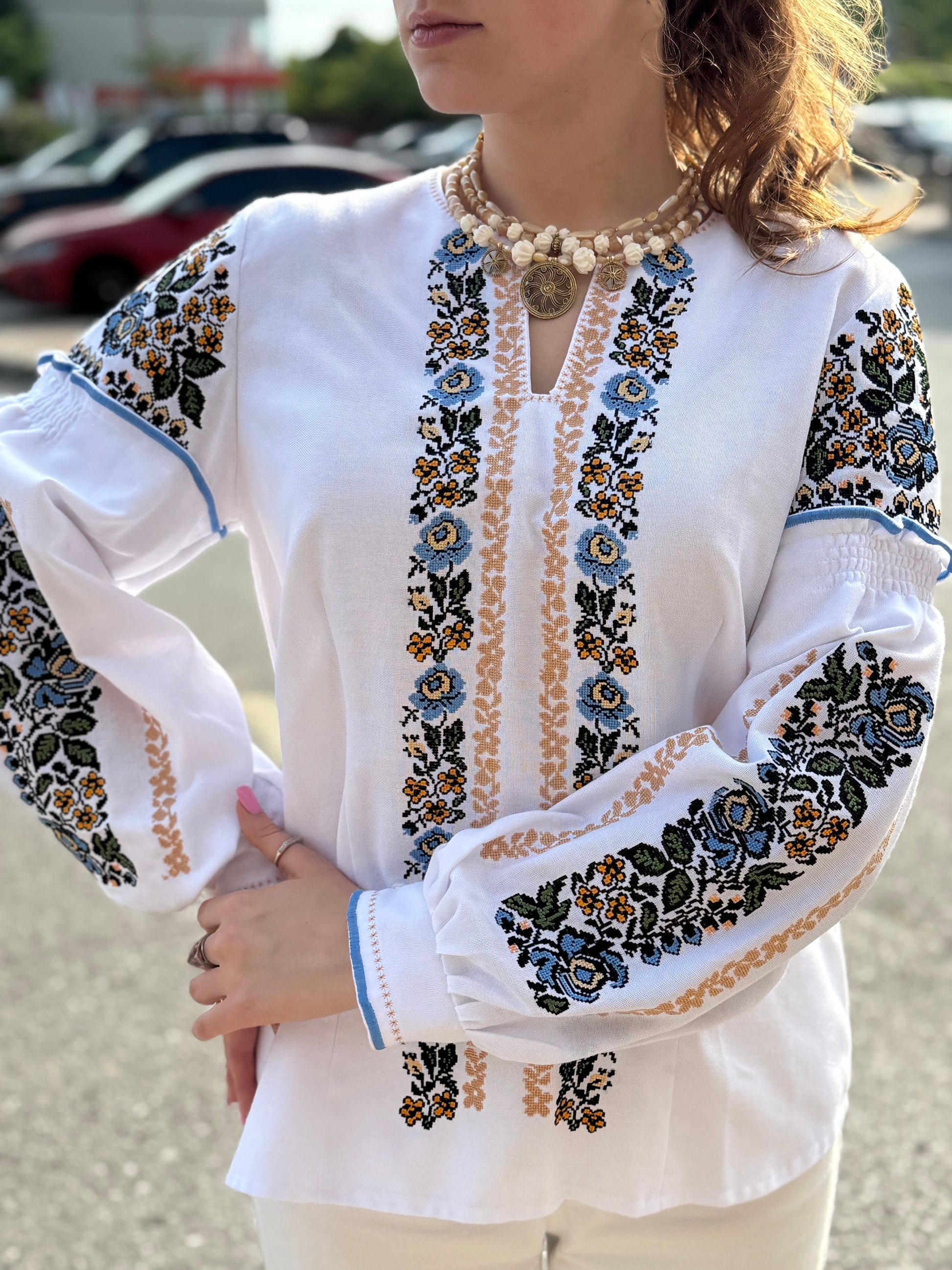 Spring Embroidered Shirt (Women’s)