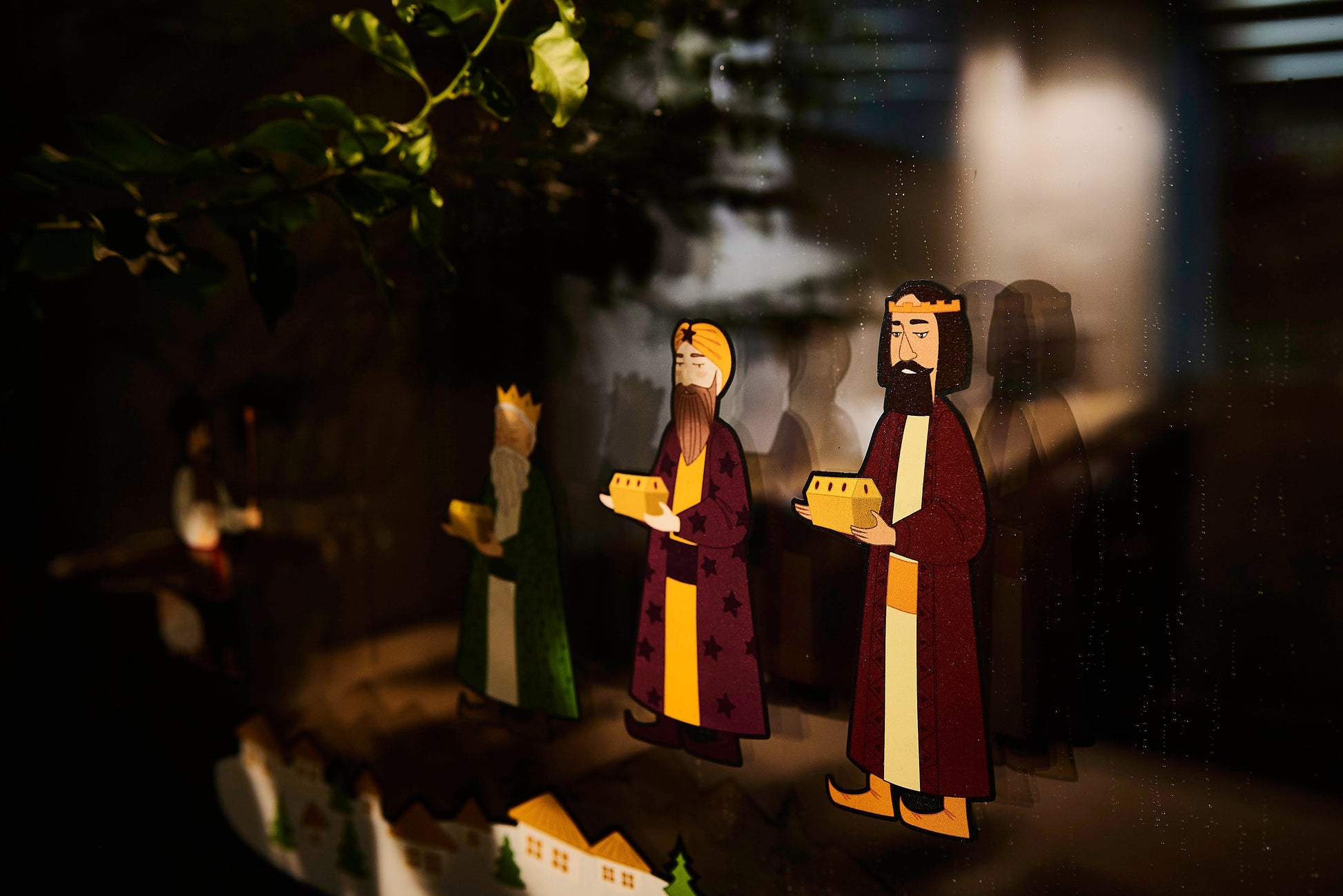 Christmas Nativity Window Decals