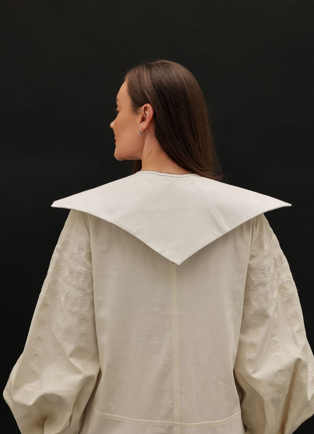 “Shchebetannia” Embroidered Detachable Collar