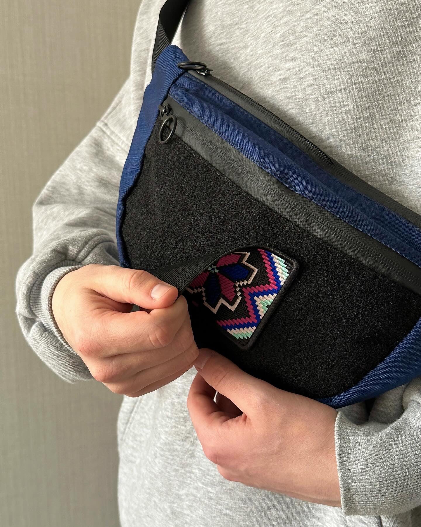 Denim Waist Bag