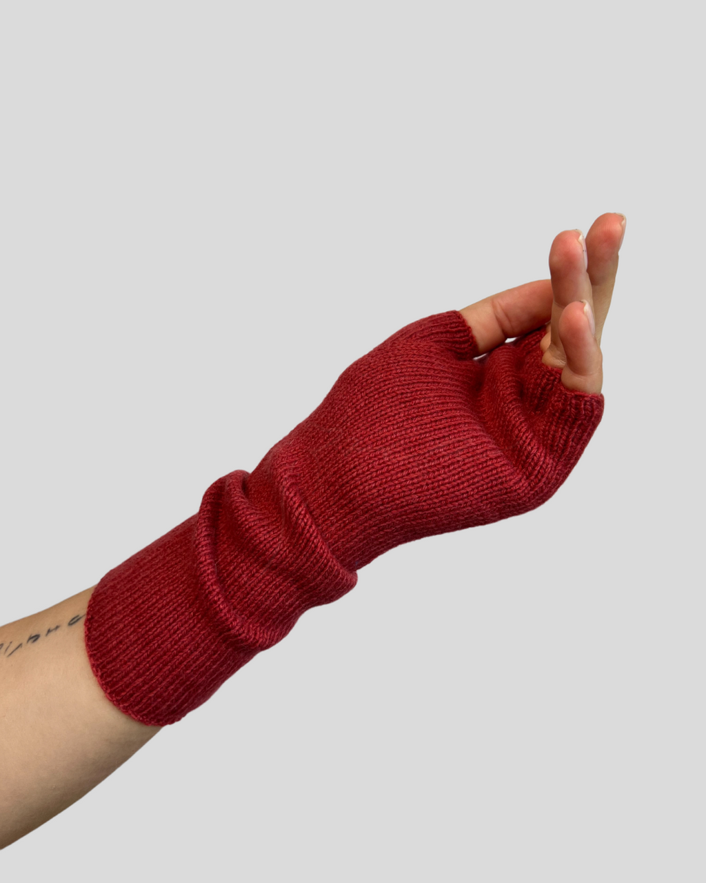 Merino Wool And Cashmere Mittens