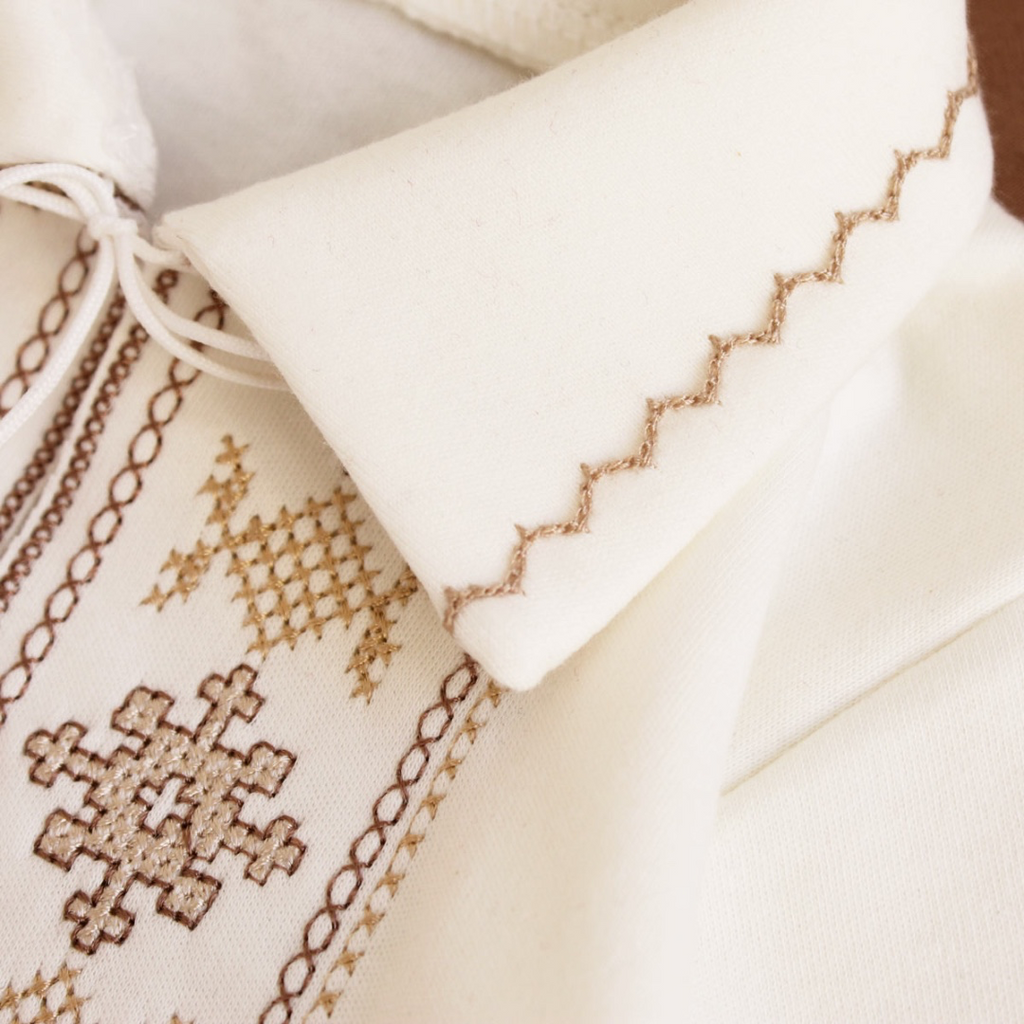 “YasenSvit” Embroidered Baby Boy Vyshyvanka Bodysuit