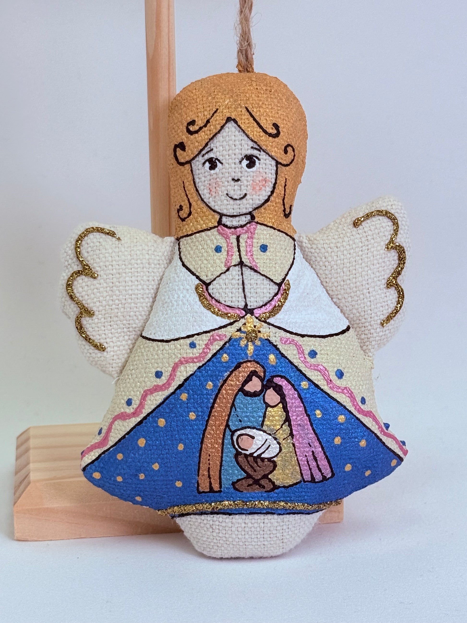 Vanilla Scented Souvenir "Angel with the Holy Family"
