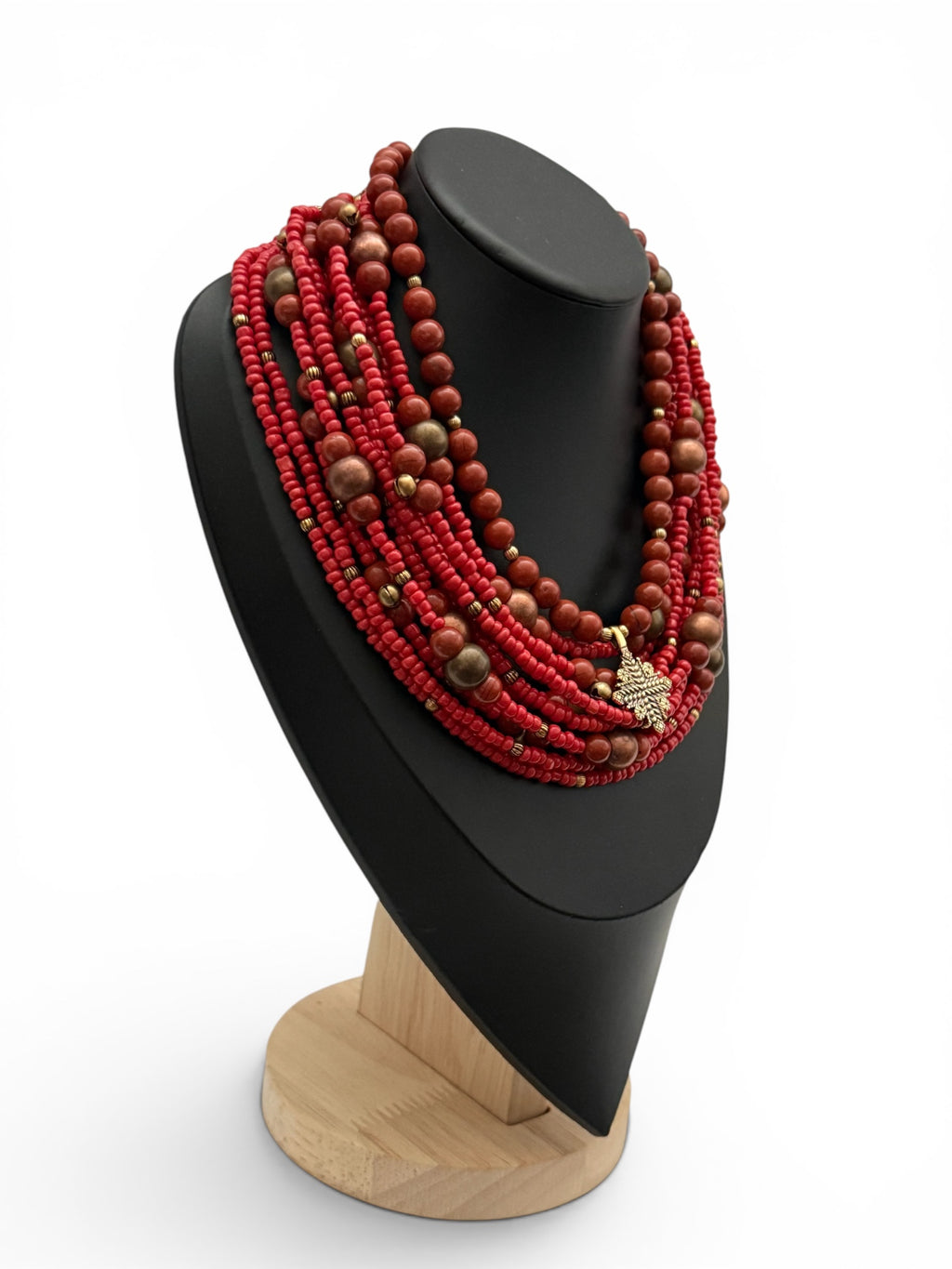 Traditional Red Necklace Set