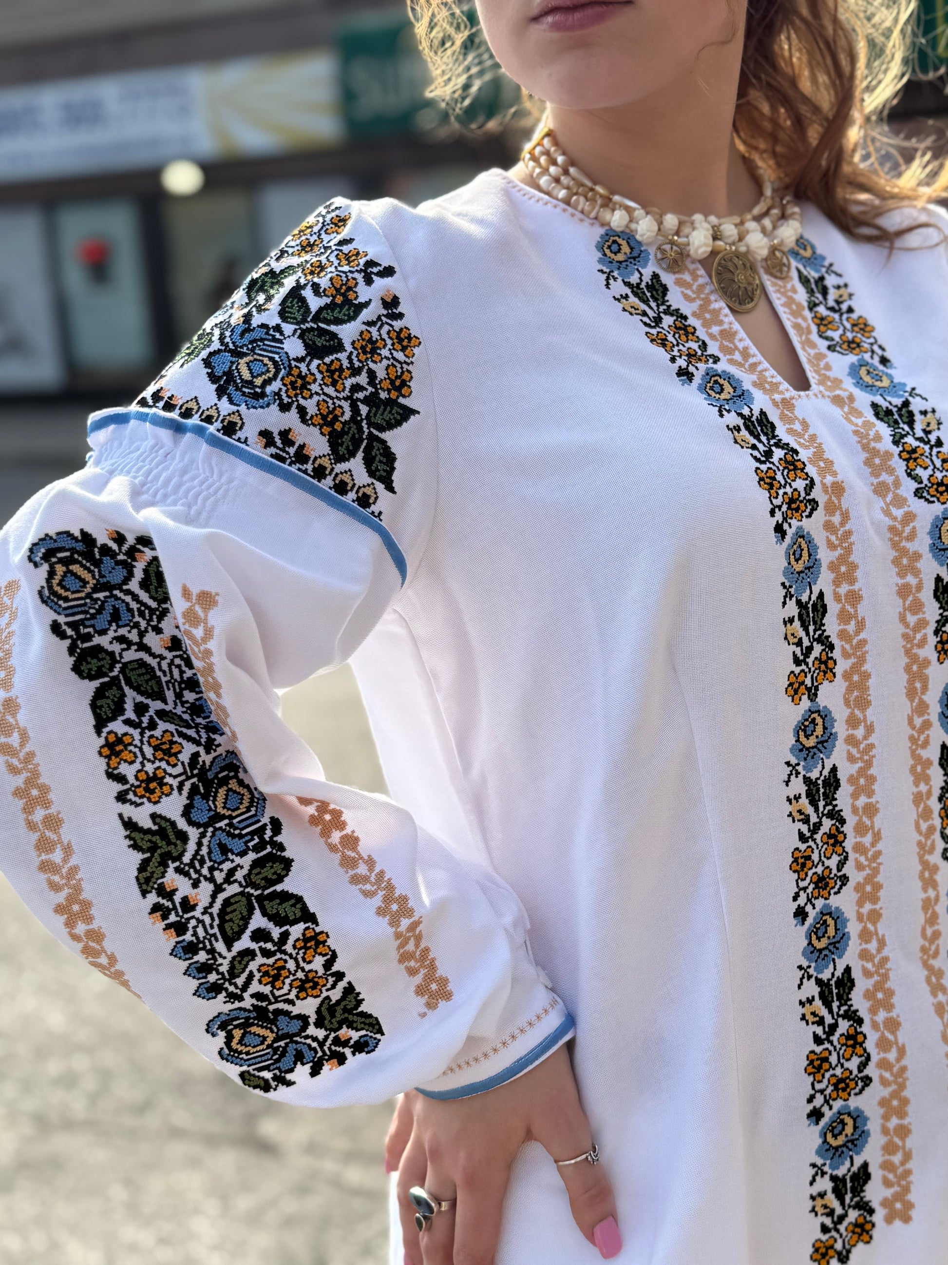 Spring Embroidered Shirt (Women’s)