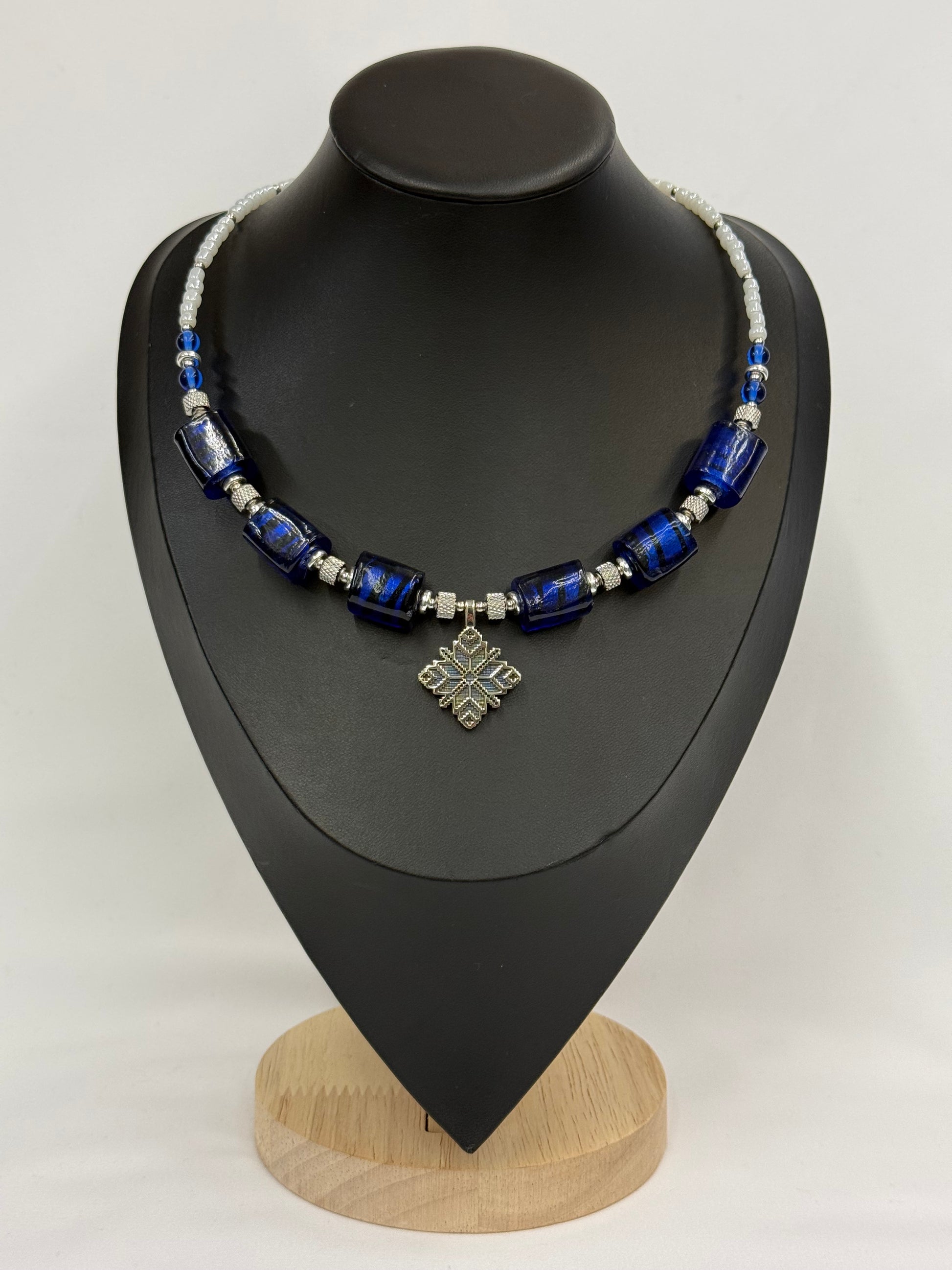 “Alatyr” Murano Glass Choker