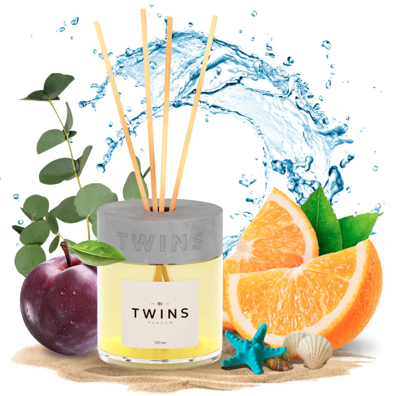 TWINS Black Sea Home Diffuser – Deep, Airy & Mysterious | 120 ml