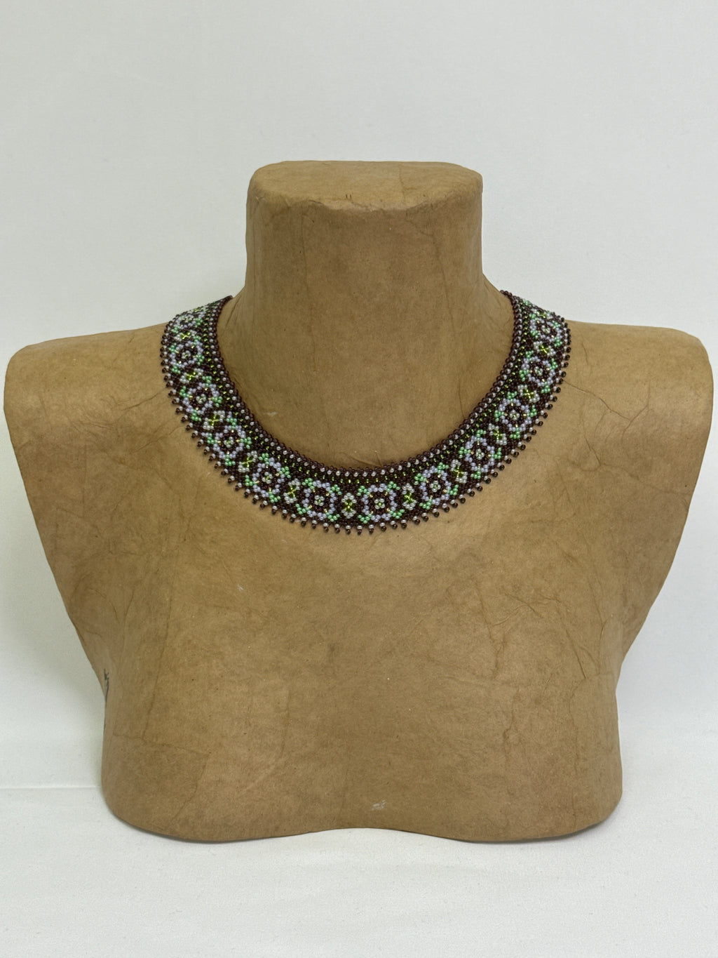 Beaded Necklace "Purple"