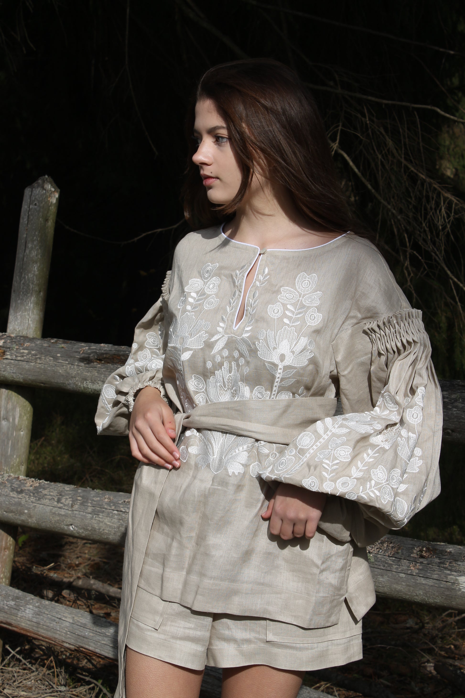 Women’s Embroidered Blouse “Ancient Motifs”