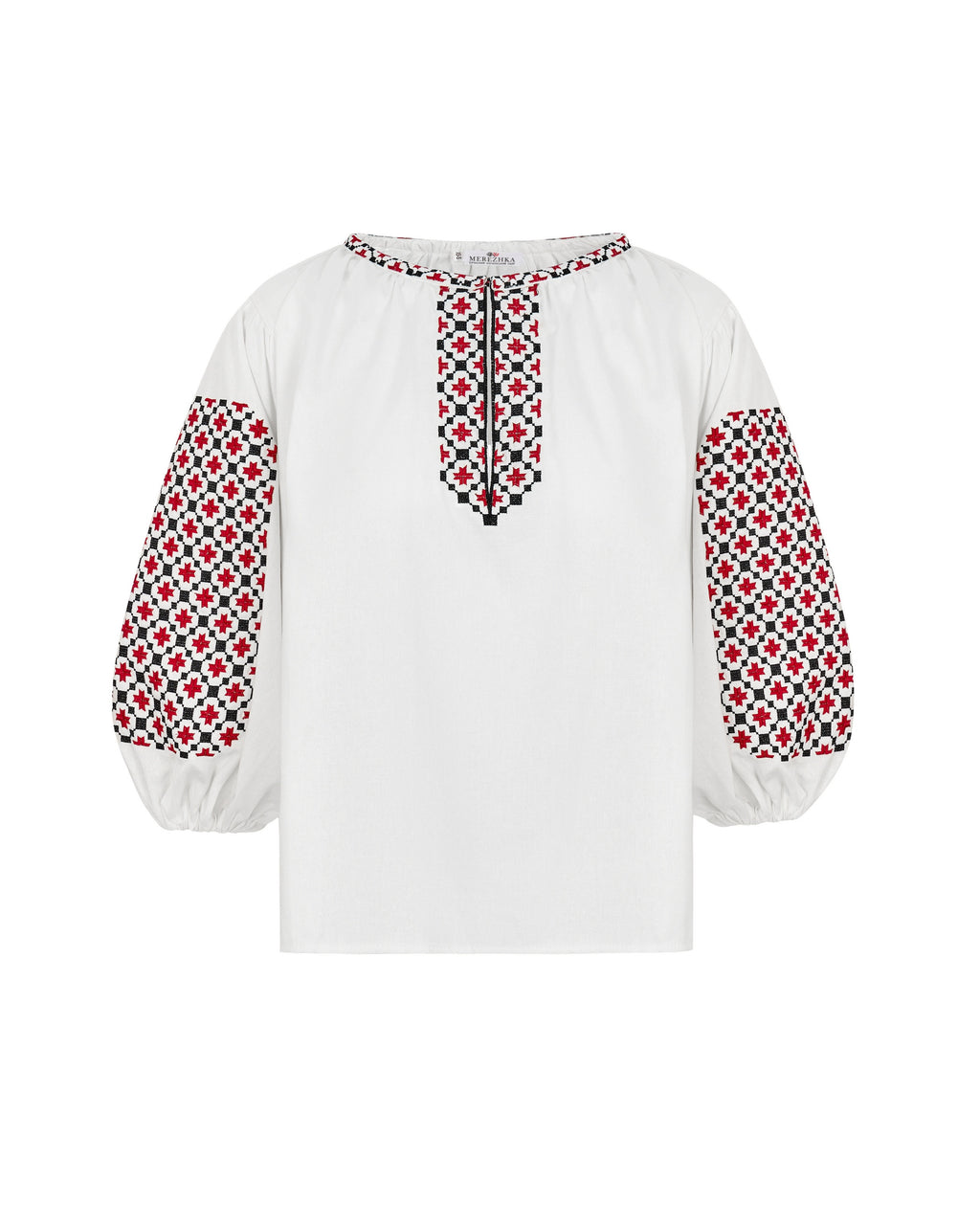 “Bandera” Embroidered Women’s Blouse