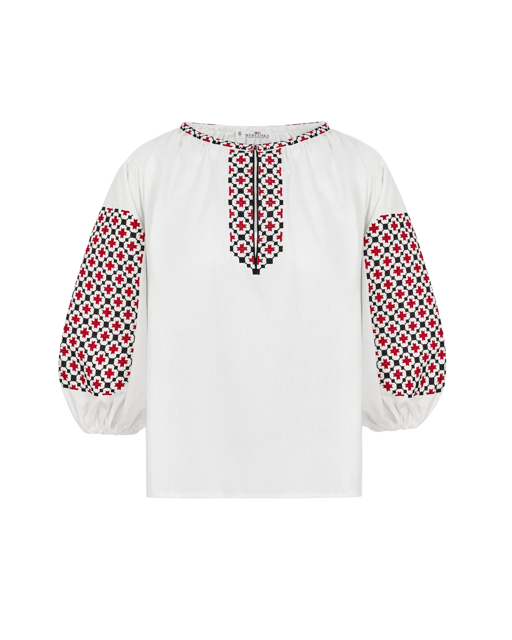“Bandera” Embroidered Women’s Blouse
