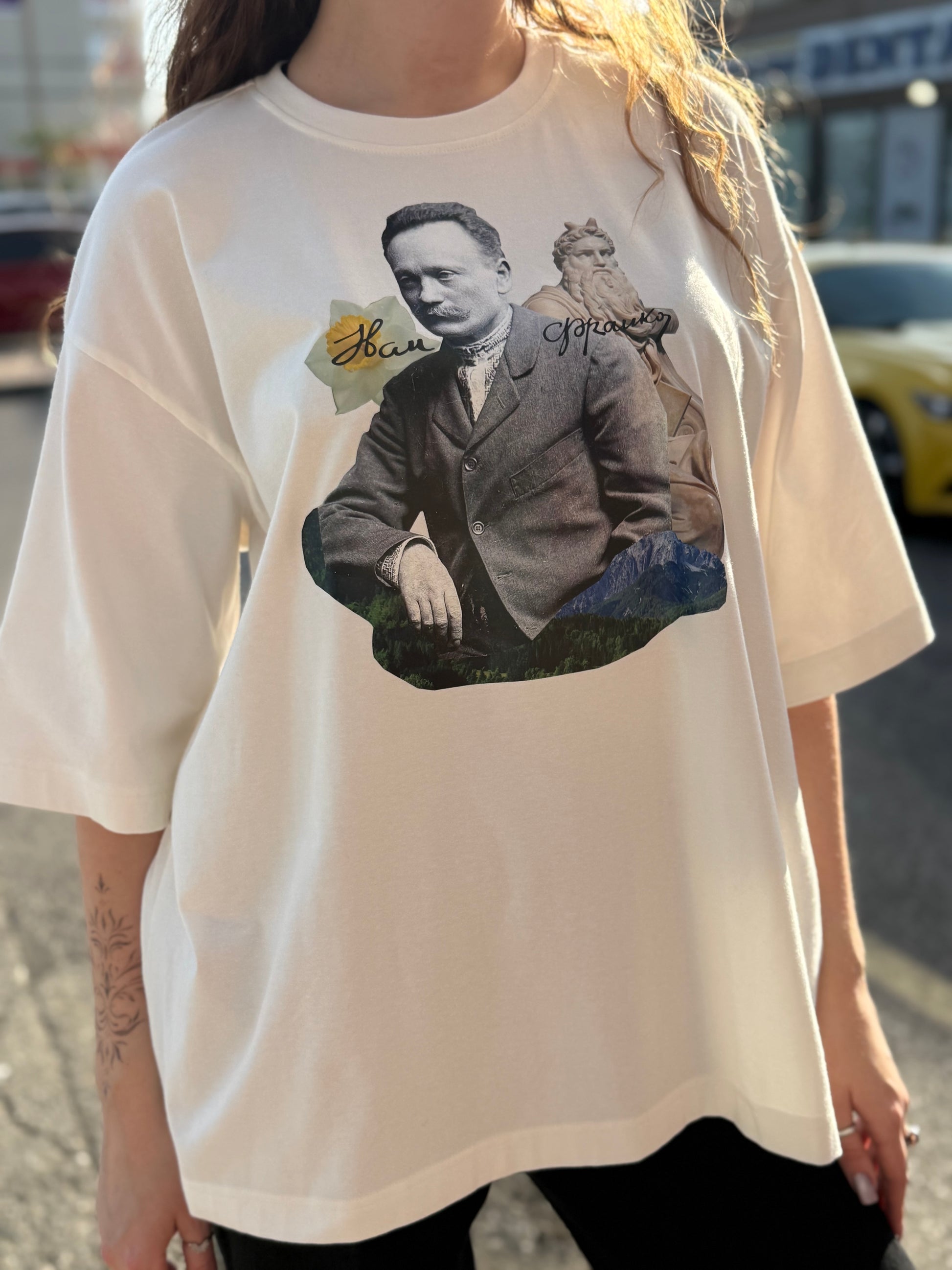 Unisex T-shirt with Ivan Franko Print