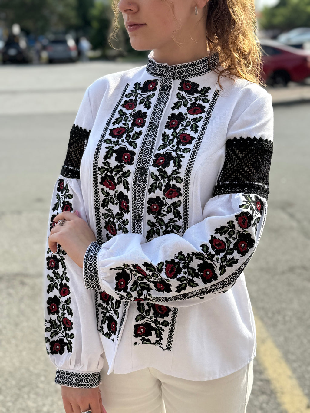 Elegant Embroidered Shirt (Women’s) – Ukrainian Vyshyvanka