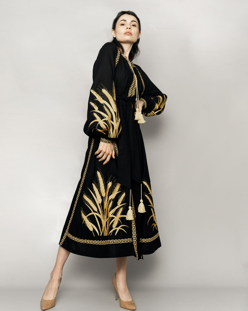 Designer dress "Colossus" (black)