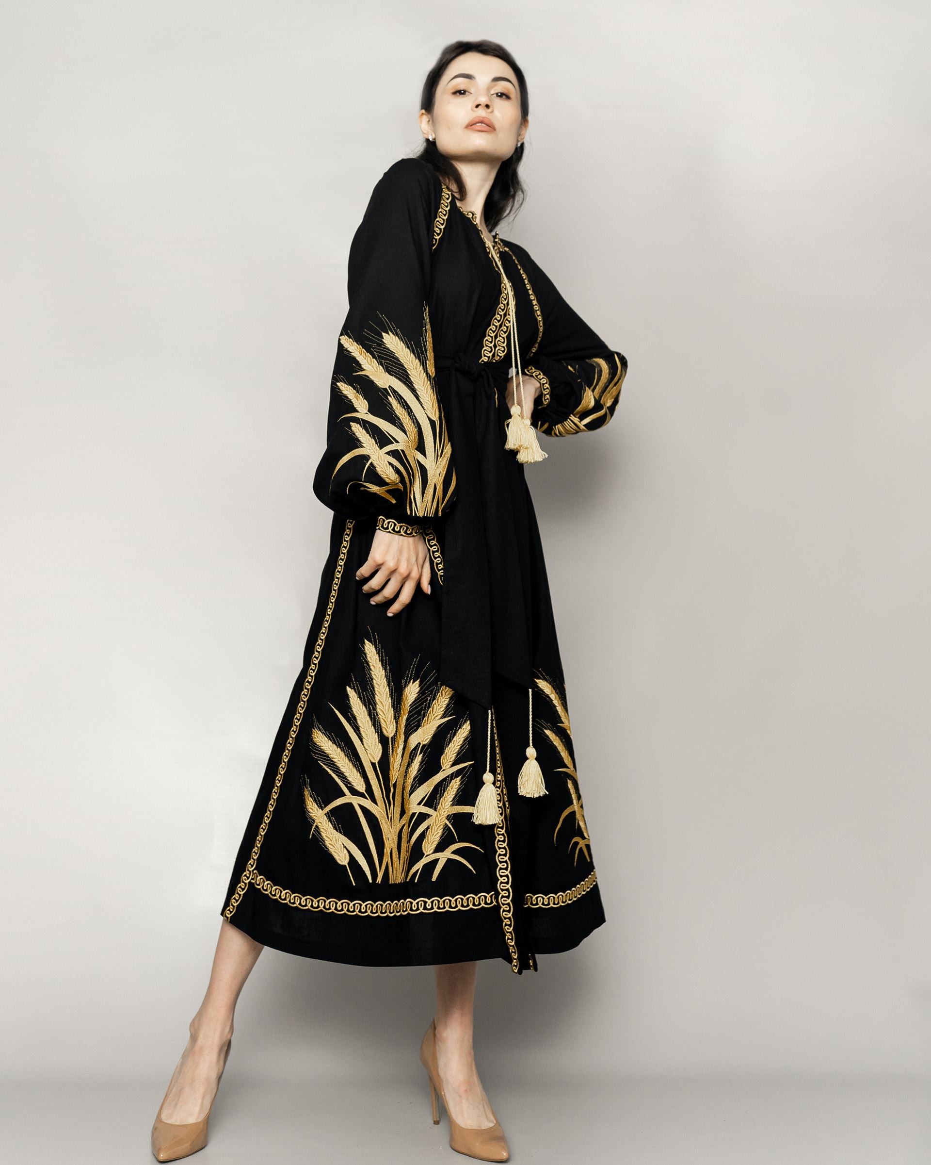 Designer dress "Colossus" (black)