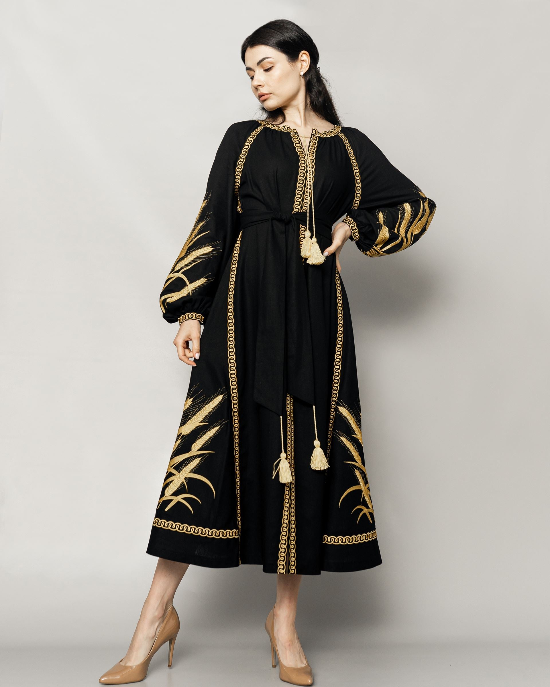 Designer dress "Colossus" (black)
