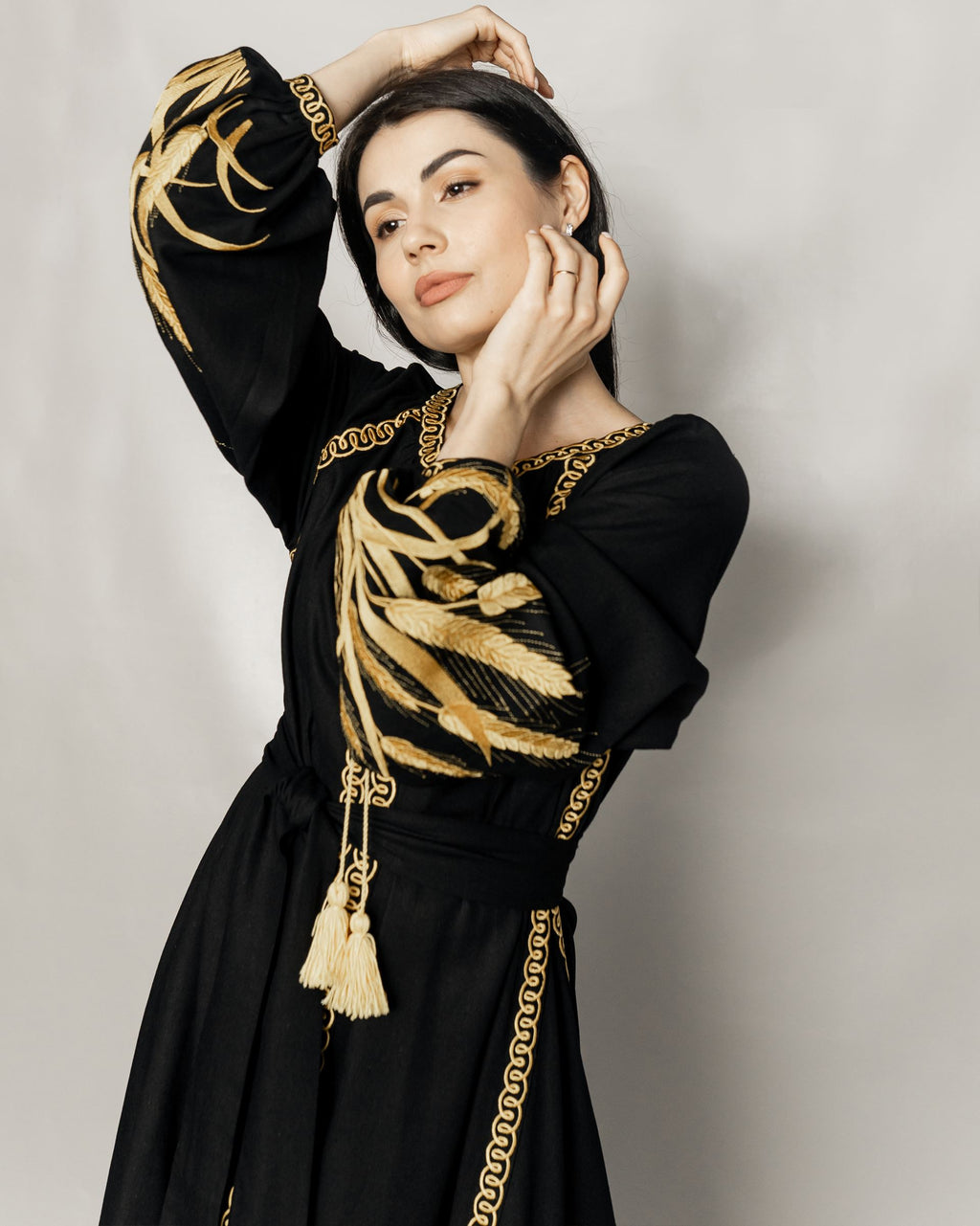 Designer dress "Colossus" (black)