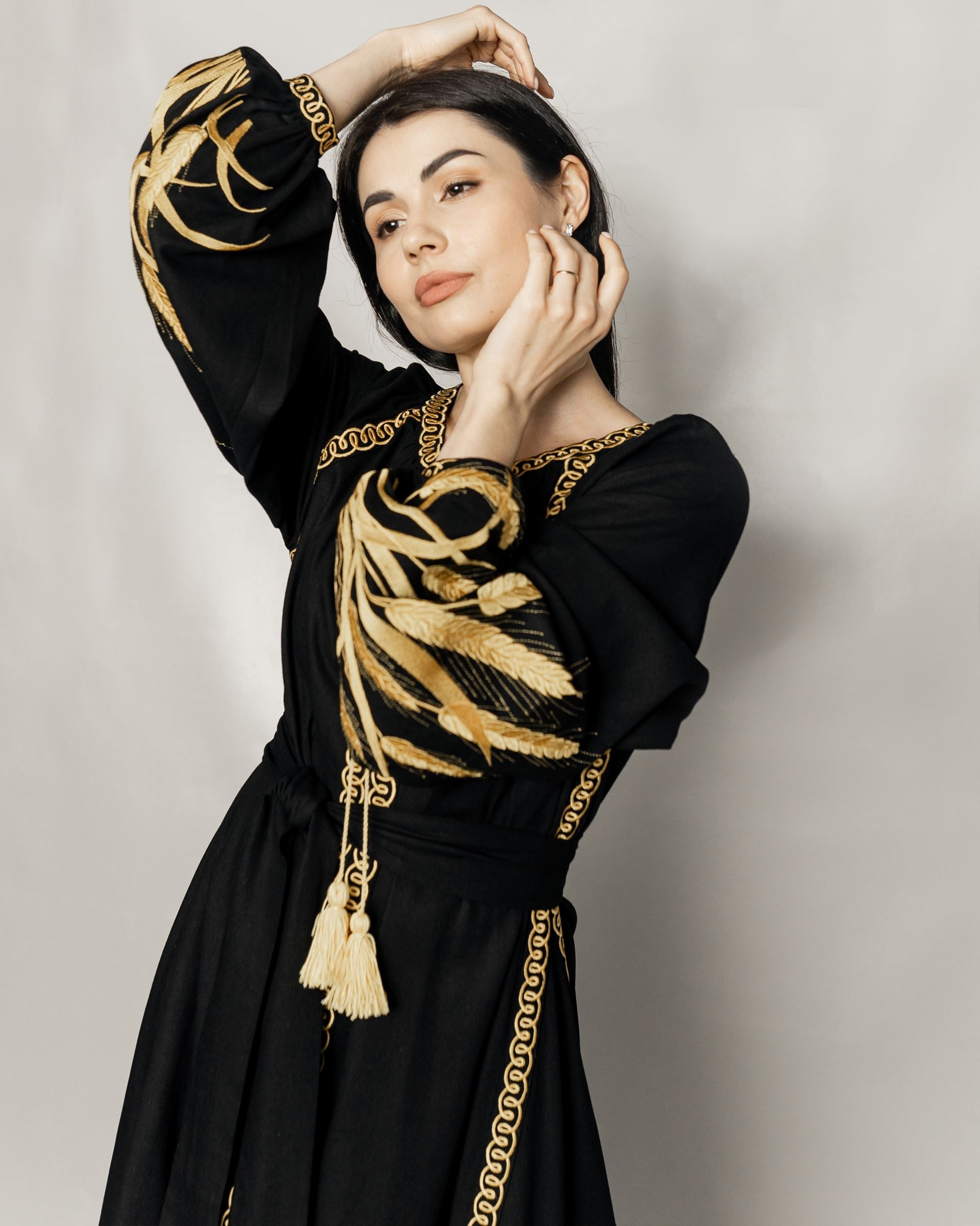 Designer dress "Colossus" (black)