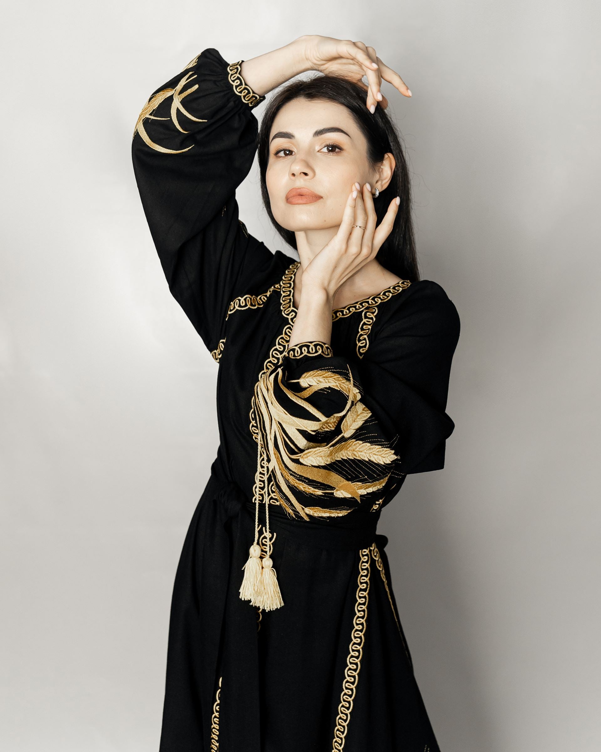 Designer dress "Colossus" (black)