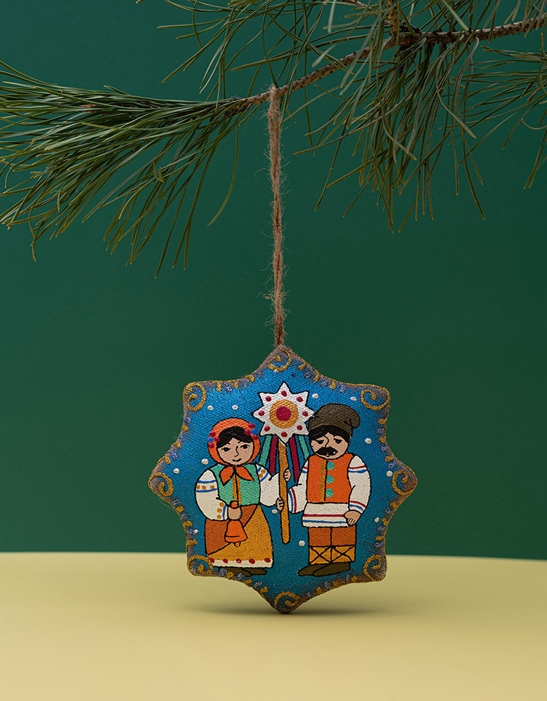 Scented Coffee Souvenir Star "Koliada"