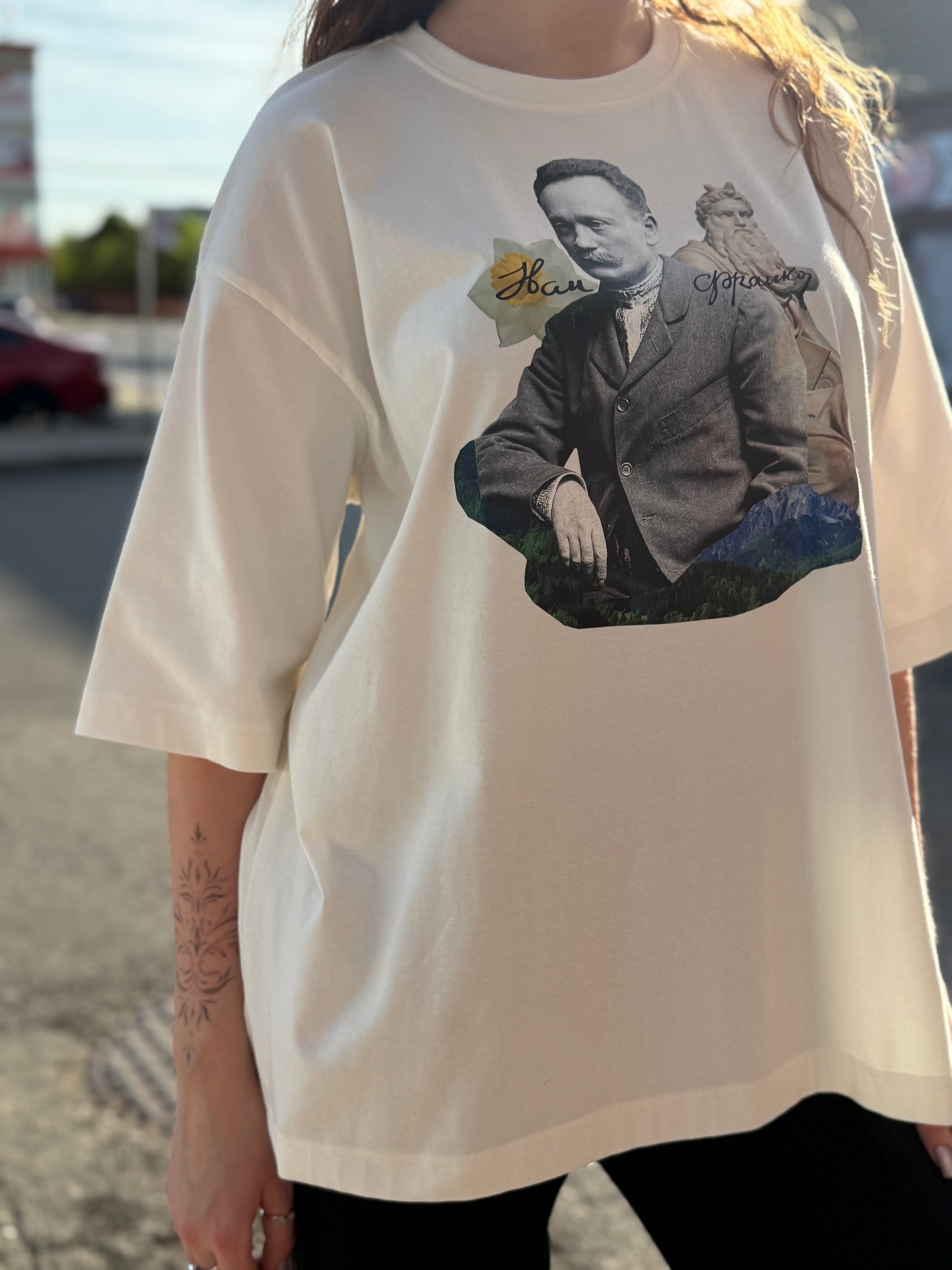 Unisex T-shirt with Ivan Franko Print