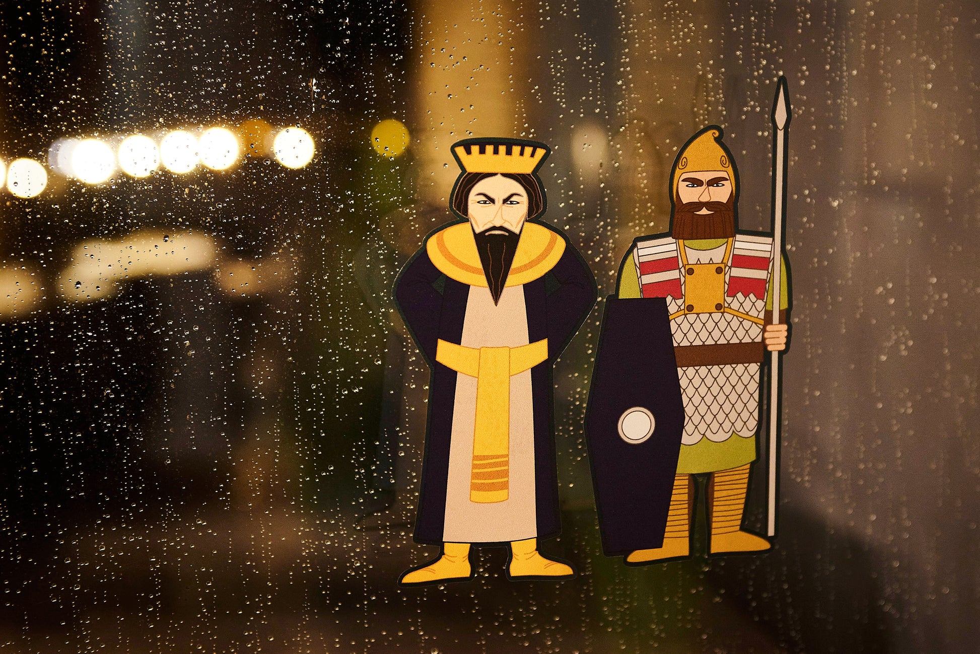 Christmas Nativity Window Decals