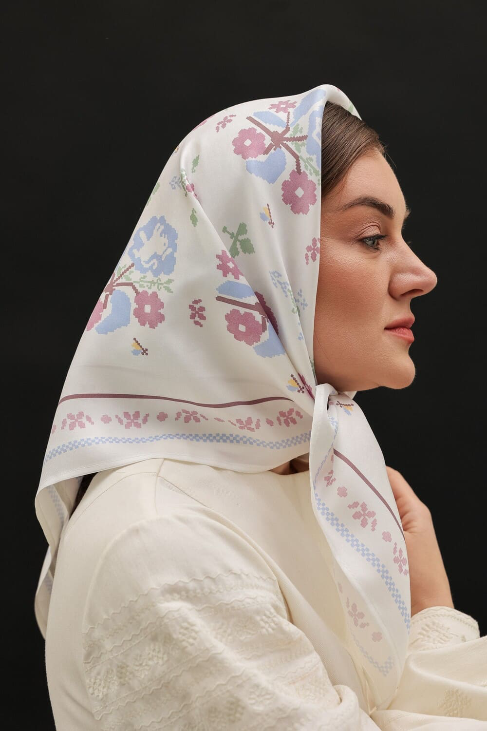 Silk Scarf “Vidrodzhena”