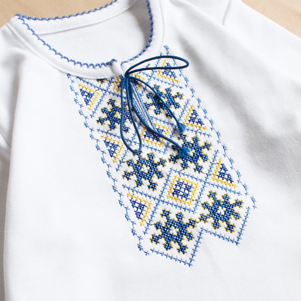 Boys’ Long Sleeve Embroidered Vyshyvanka