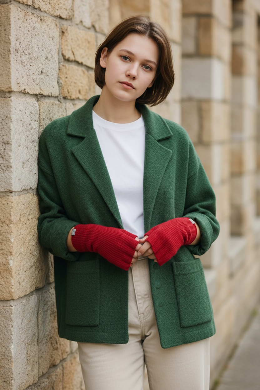 100% Cashmere Mittens