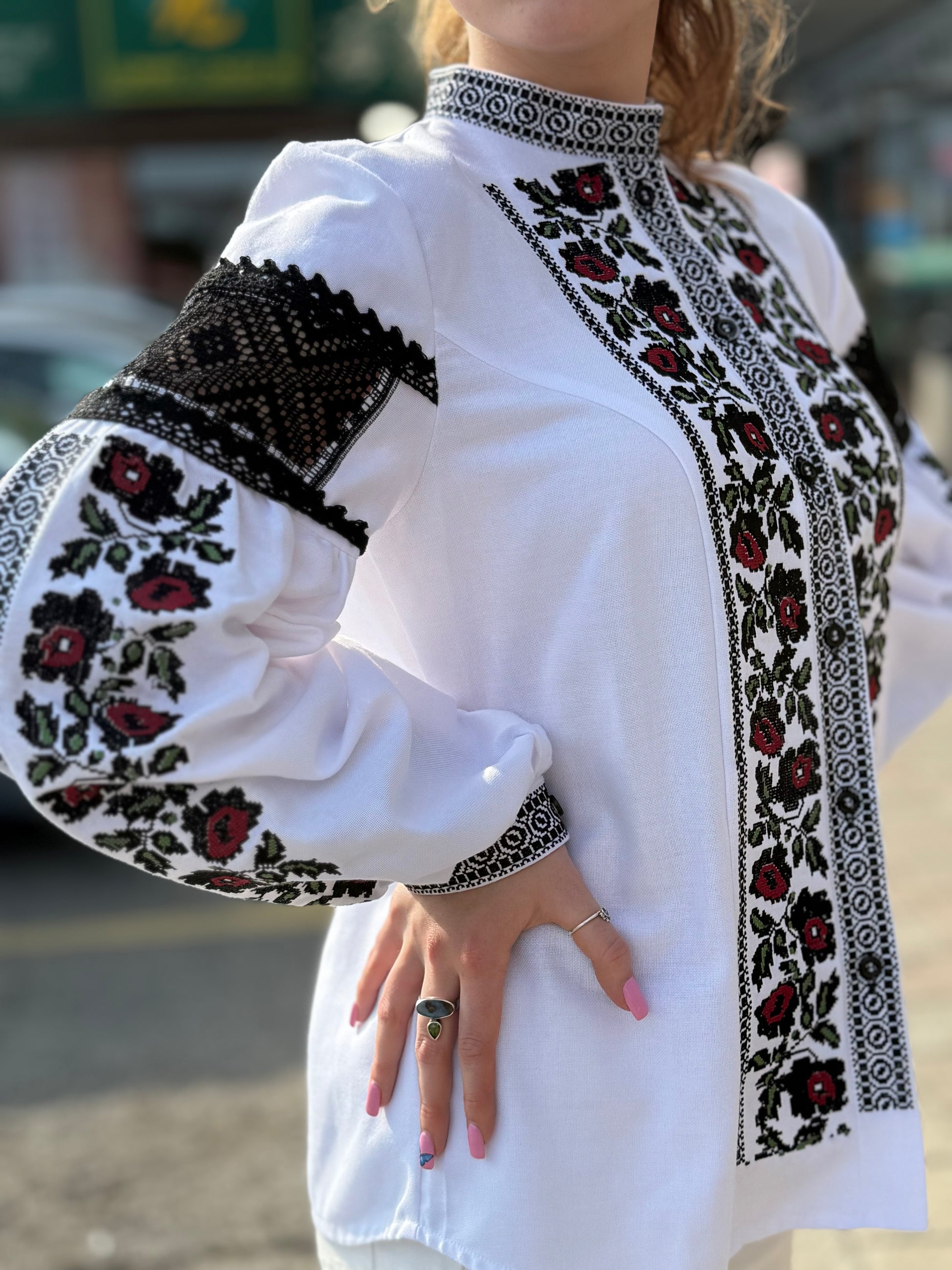 Elegant Embroidered Shirt (Women’s) – Ukrainian Vyshyvanka