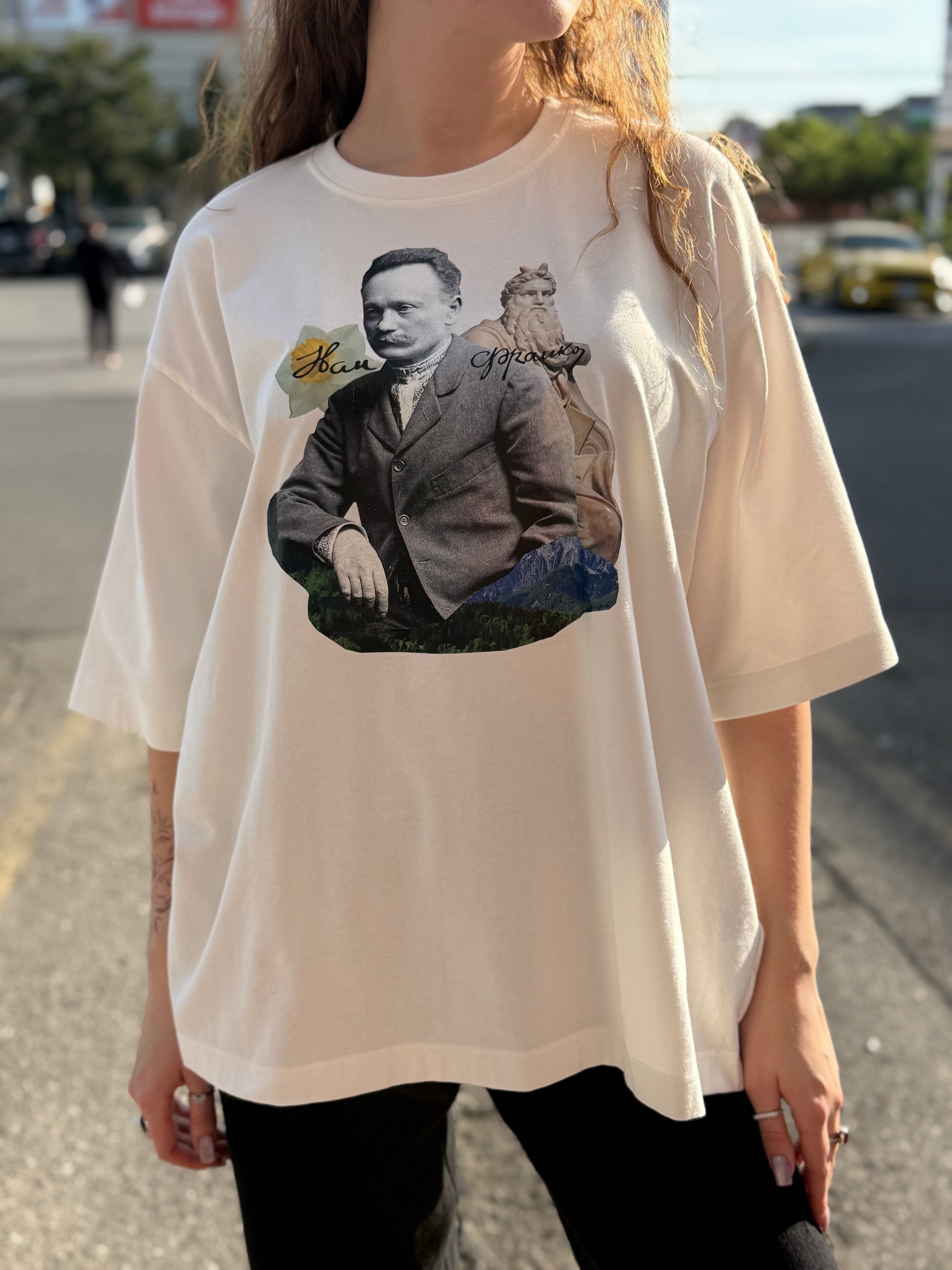 Unisex T-shirt with Ivan Franko Print