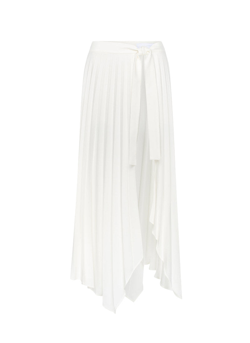 “Zapaska Promin” Pleated Wrap Skirt