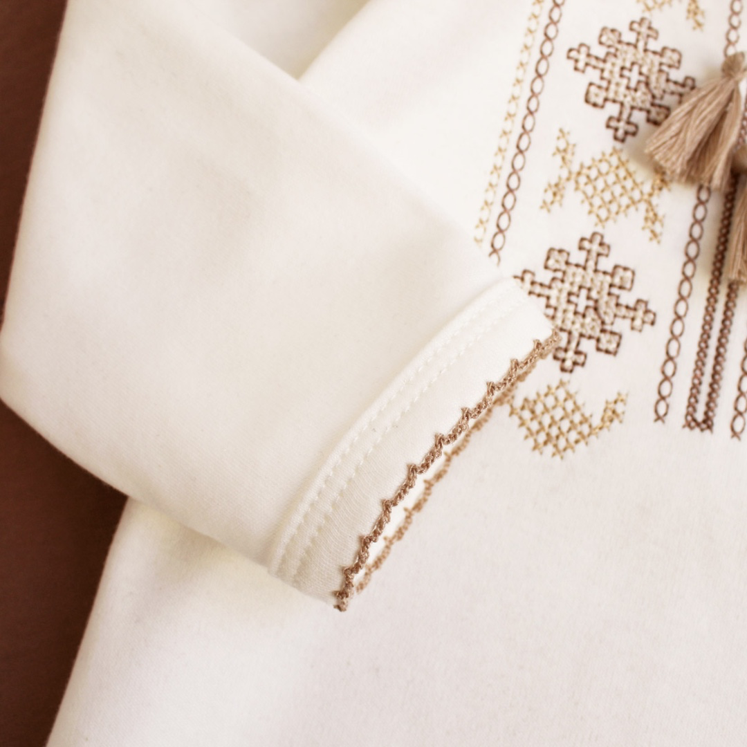 “YasenSvit” Embroidered Baby Boy Vyshyvanka Bodysuit