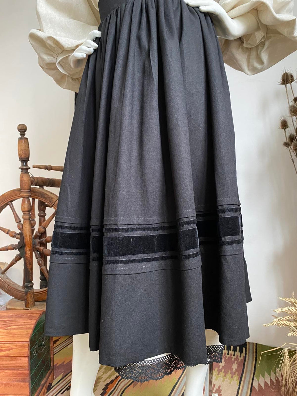 Traditional Ukrainian Women’s Midi Skirt