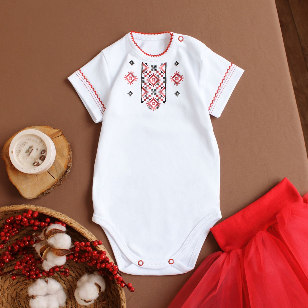Embroidered Baby Girl Vyshyvanka Bodysuit