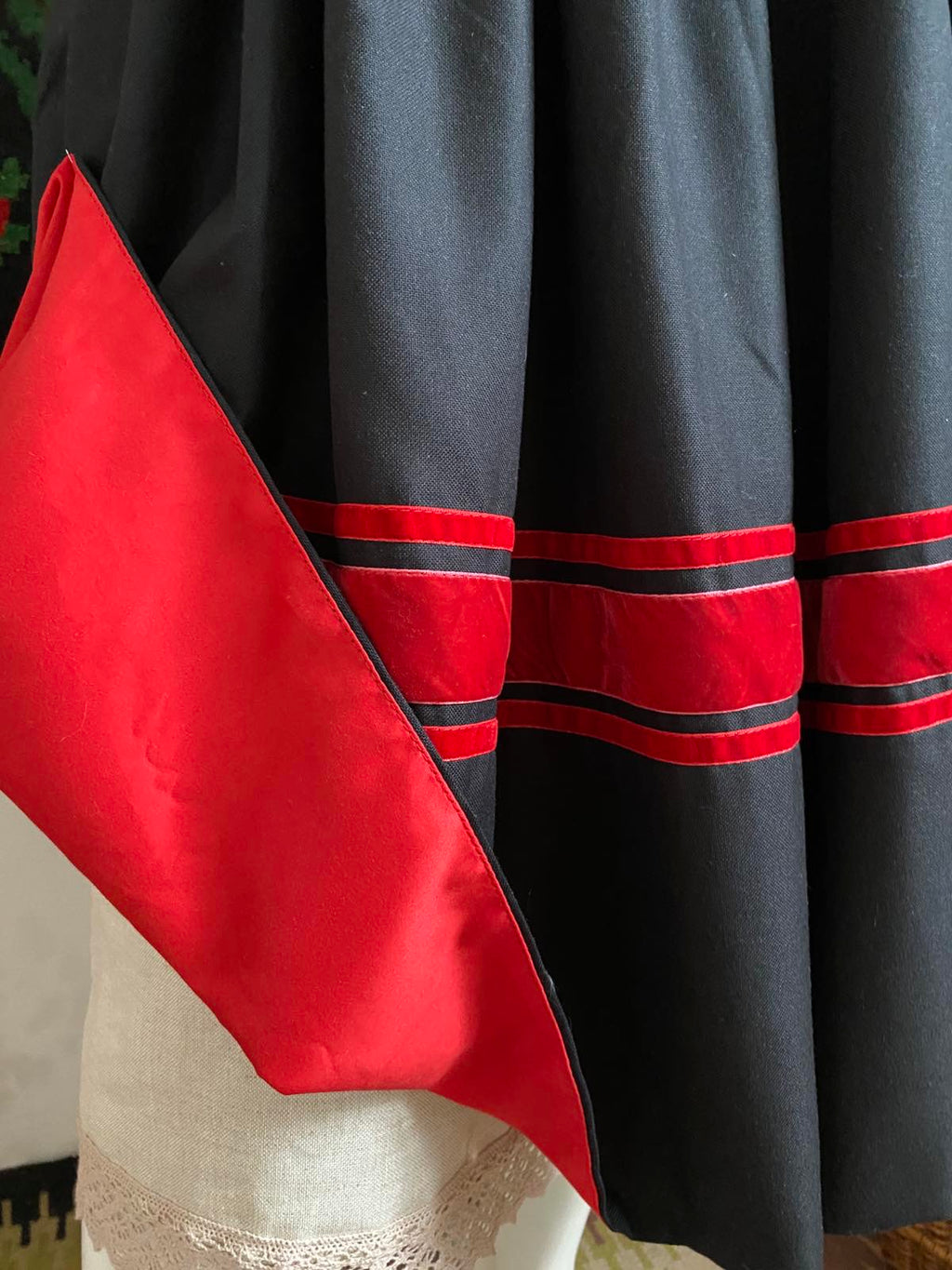 Traditional Ukrainian Women’s Midi Skirt