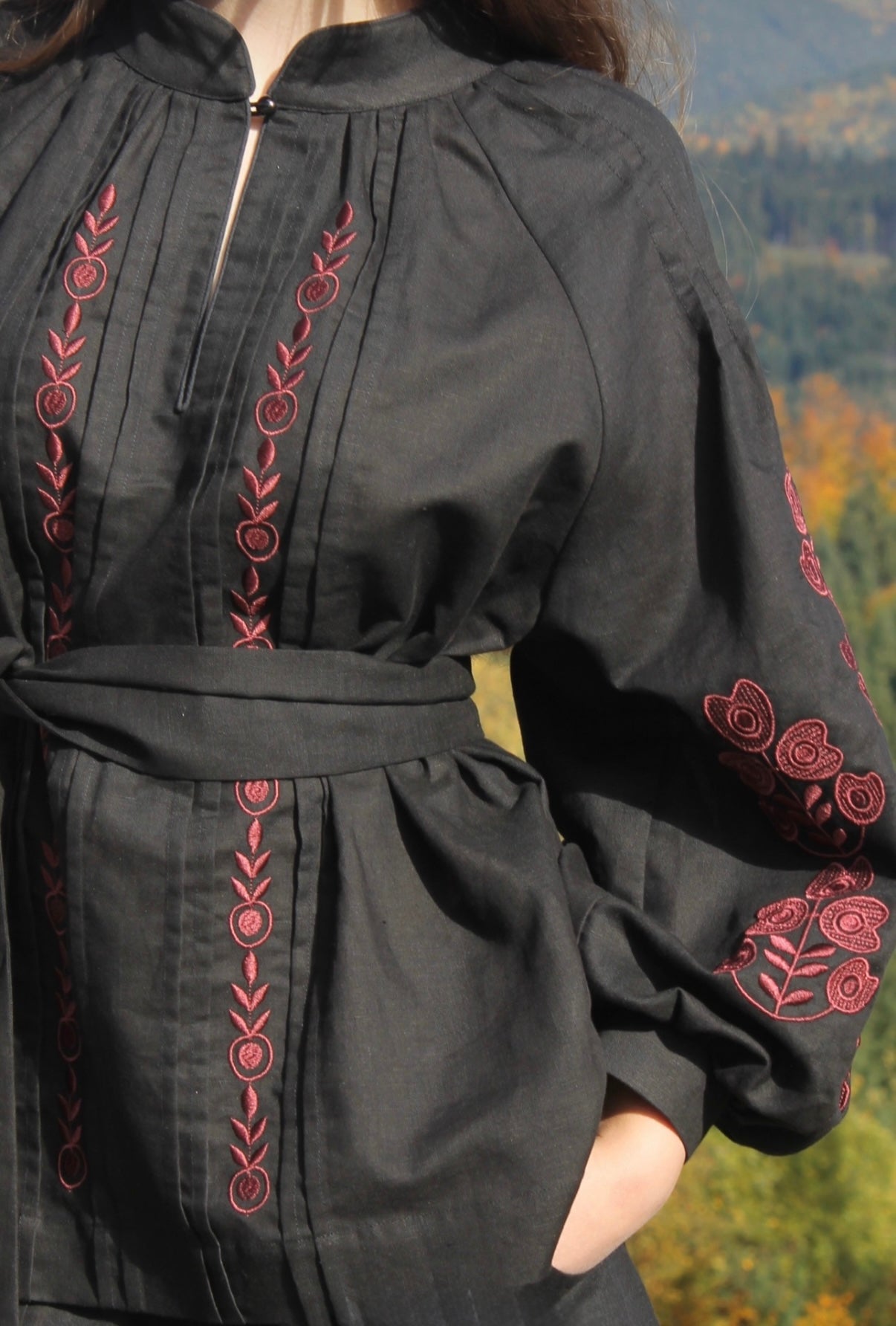 Linen Vyshyvanka "Ancient Motifs"