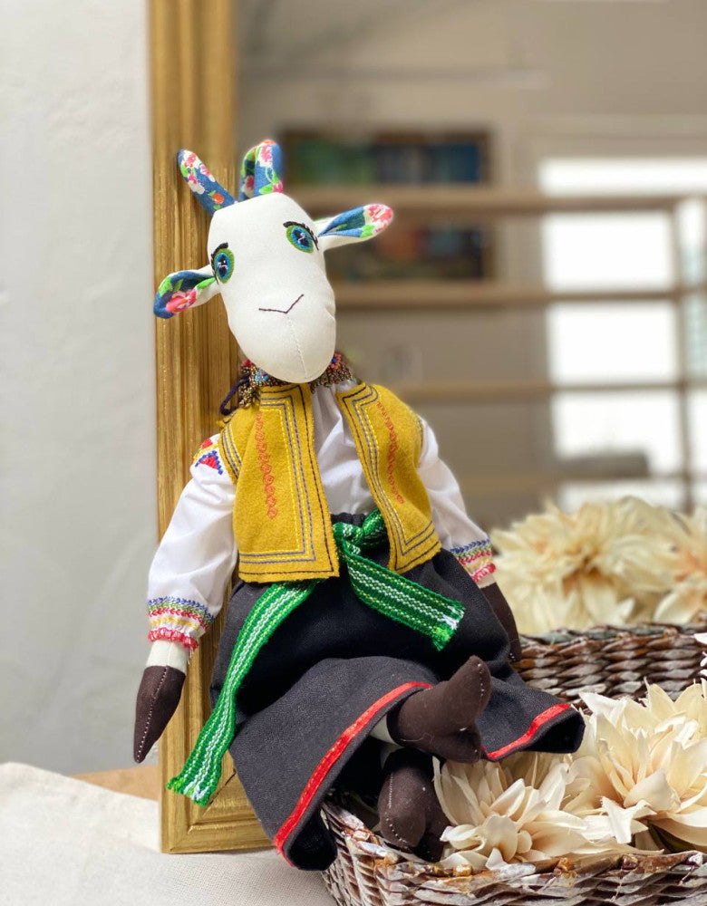 Souvenir "Goat in Lemkos suit"
