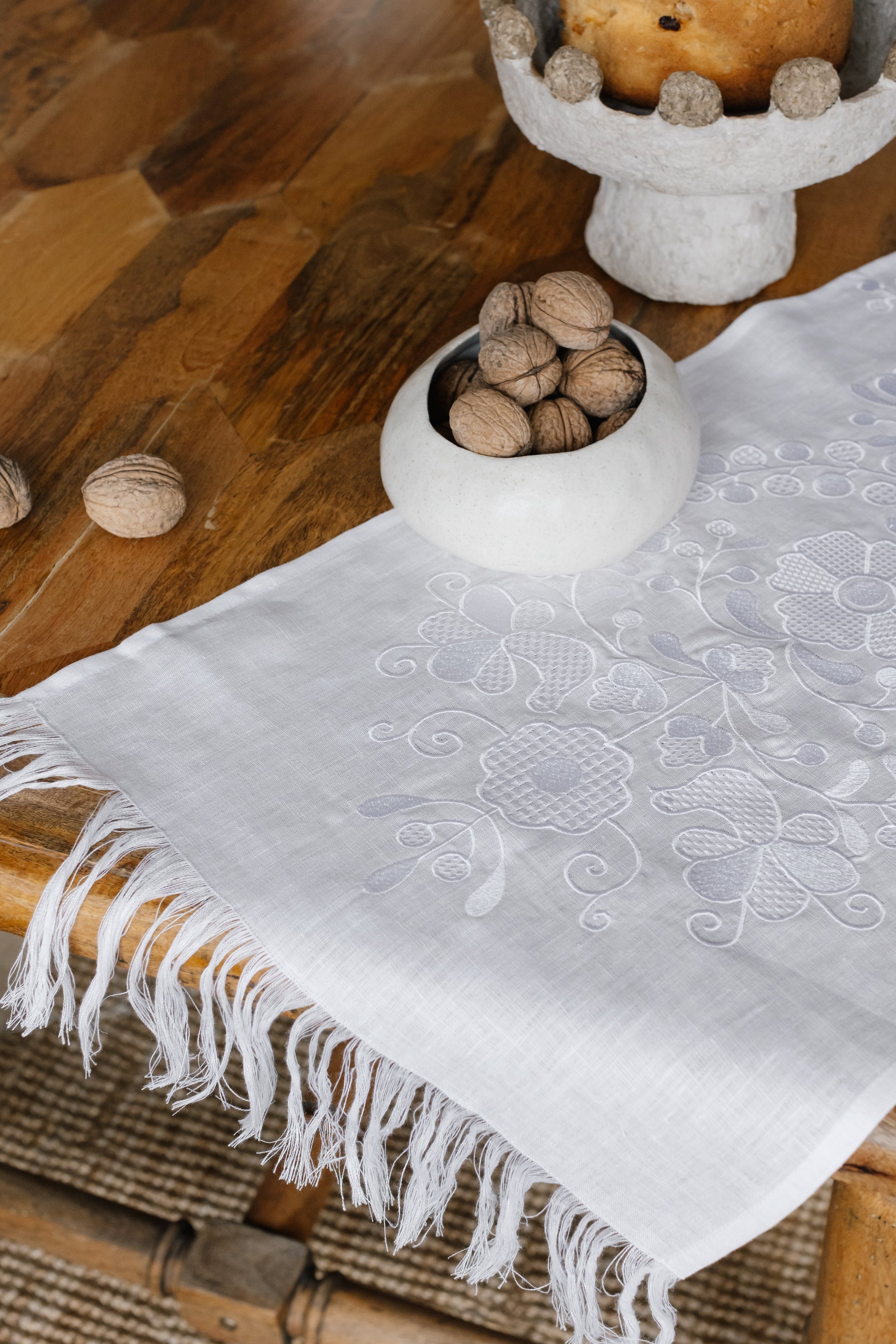 Napkin "White Primrose"