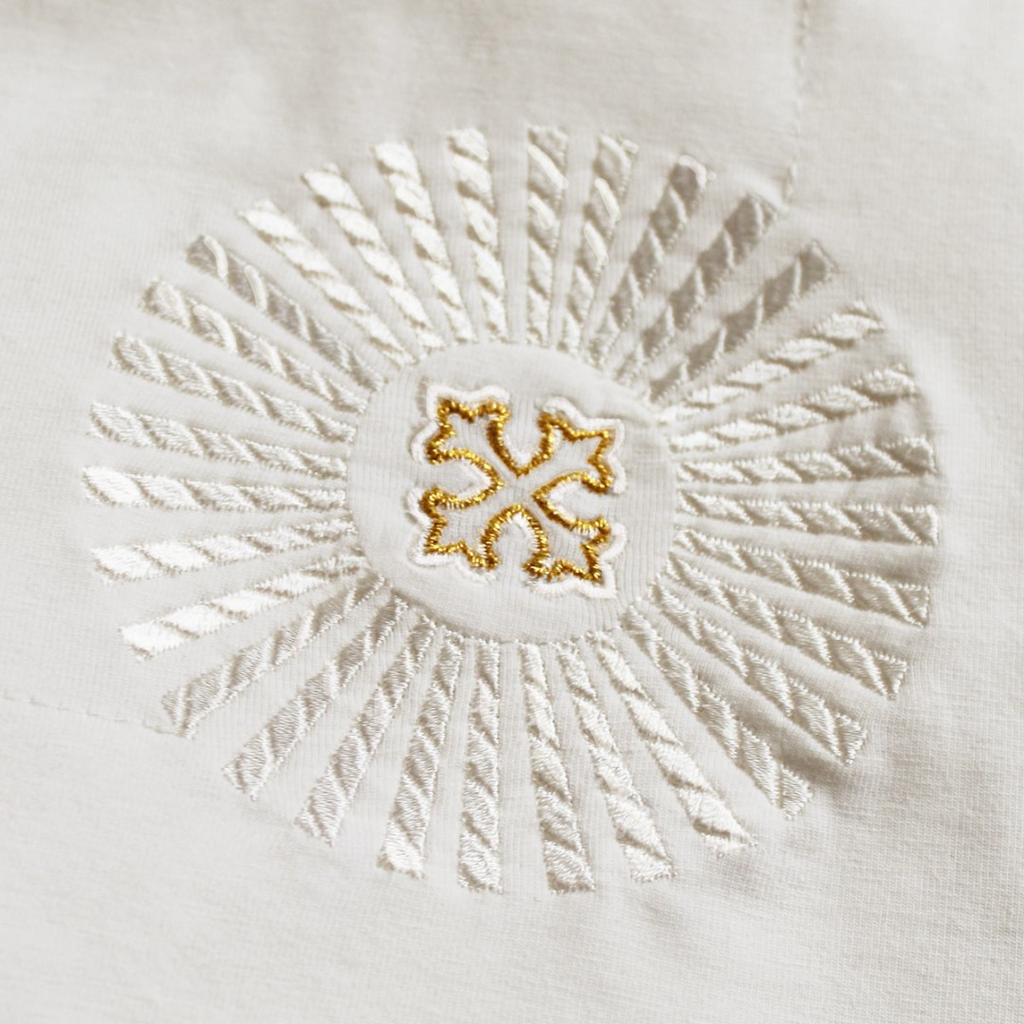 “Rays of Love” Baptism Blanket | Christening Kryzhmo